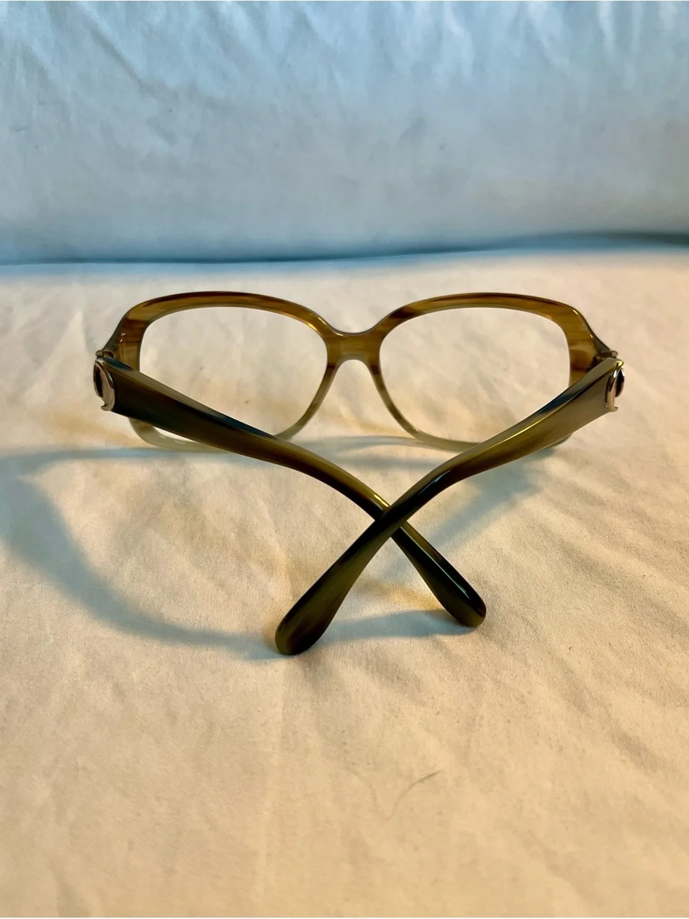 Marc Jacobs Olive-Toned Oversized Women's Glasses/sunglasses